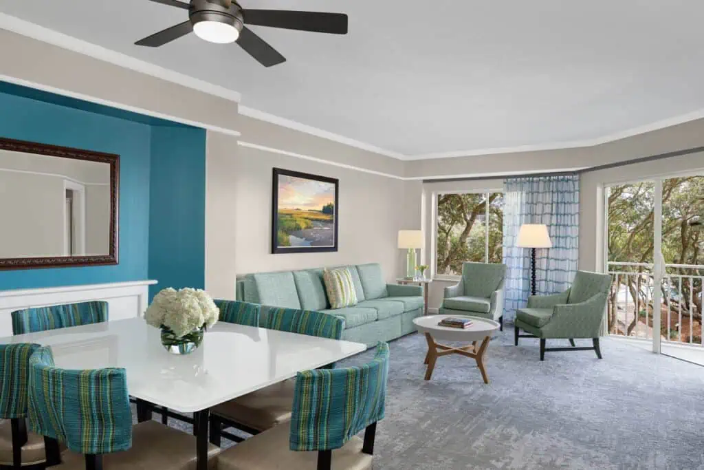 Villa Living & Dining Area
