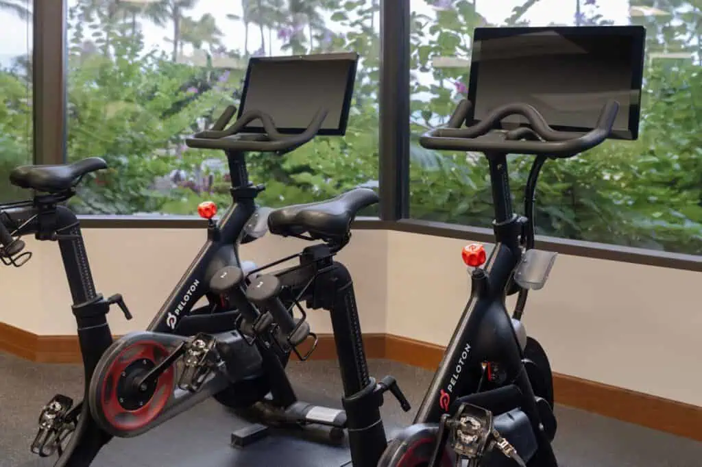 Stationary bikes