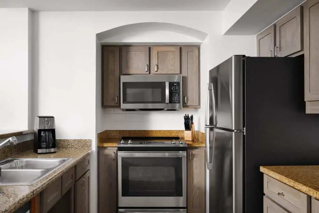 Accessible, full-size kitchen